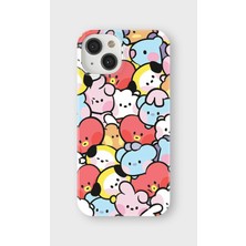 Lelia iPhone 13 Mini Uyumlu Baskılı Şeffaf Telefon Kılıfı | Koleksiyon: Kawaiimilk Dreamies