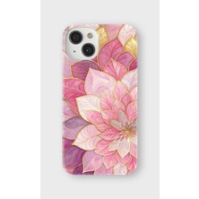Lelia iPhone 14 Plus Uyumlu Baskılı Şeffaf Telefon Kılıfı | Koleksiyon: Colorwave Flux