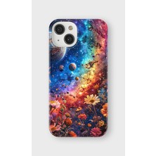 Lelia iPhone 14 Plus Uyumlu Baskılı Şeffaf Telefon Kılıfı | Koleksiyon: Cosmicwhisper Skyset