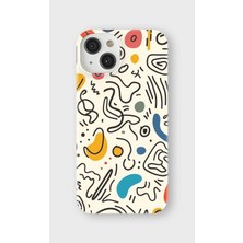 Lelia iPhone 13 Uyumlu Baskılı Şeffaf Telefon Kılıfı | Koleksiyon: Oneline Essence