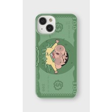 Lelia iPhone 13 Mini Uyumlu Baskılı Şeffaf Telefon Kılıfı | Koleksiyon: Memecraft Studio
