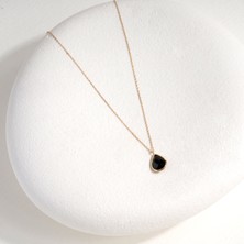 Gold Marley 14 Ayar Gece Damlası Altın Kolye