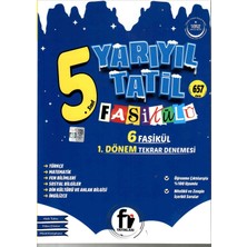 Anla Kazan Yayınları Fi 2026 5. Sınıf Yarıyıl Tatil Tüm Dersler 1. Dönem Tekrar Denemeleri 6 Fasikül