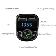 İlkyaz Fashion Carx8 Bluetooth Araç Kiti Fm Transmitter ILKYZ-KRGRS34