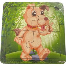 Tüftürük Çocuklar Için Eğitici ve Öğretici Ahşap 4 Parça 13 x 13 Renkli Hayvanlar Ilgili Puzzle 1245232144