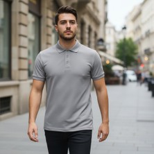 Bite Nose Renk Seçenekli Erkek Polo Yaka Tişört – Günlük & Şık Pamuklu Slim Fit