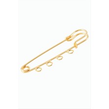 İlkyaz Fashion 4 Halkalı Iskoç Çengel Iğnesi 7 cm 1 Adet