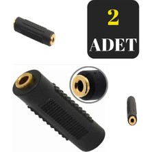 Rabelix 2 Adet 3.5mm Dişi Dişi Ara Birleştirici Aux Kablo Uzatma Aparatı