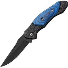 Katlanır Cep Çakısı - Ahşap Saplı - SDR-077 - Mavi