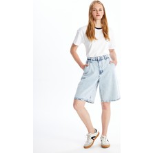 Lc Waikiki Yeni Sezon Standart Fit Kadın Jean Şort