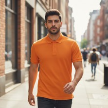 Bite Nose Renk Seçenekli Erkek Polo Yaka Tişört – Günlük & Şık Pamuklu Slim Fit