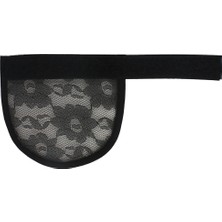 İlkyaz Fashion At Kuyruğu Dikim Filesi Cırtlı - Siyah ILKYZ-PRK34