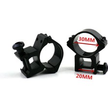 İlkyaz Fashion -30MM /25.4mm  Dürbün Bağlama Aparat ILKYZ-KRGRS34