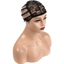 İlkyaz Fashion Peruk Dikim Filesi - Siyah ILKYZ-PRK34