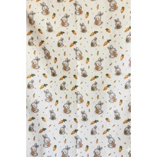 More Home Çok Amaçlı Müslin Örtü, Müslin Bebek Battaniyesi, %100 Pamuk Tek Katlı Müslin Bez, 90x90 Cm