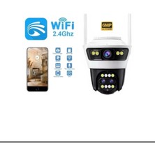 Blic Blm-57 Üç Lens 8x Optik Zoom Akıllı Wifi+Ethernet Ip Kamera Su Geçirmez 6mp -6k Ultra Hd Çözünürlük