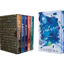 Ephesus Yayınları Piramit Serisi 5 Kitaplık Kutu Ciltli ve Gökçen 2 Geride Kalanlar Yan Boyalı