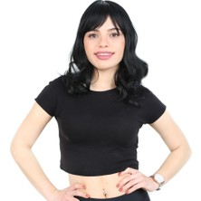 İlkyaz Fashion Dalgalı Perçemli Orta Boy Fiber Sentetik Peruk - Siyah ILKYZ-PRK34