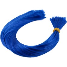 İlkyaz Fashion Koyu Mavi Renkli Sentetik Boğum Saç - 1kg ILKYZ-PRK34