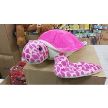 Halley Oyuncak Peluş Pembe Kaplumbağa 50 cm Fuşya
