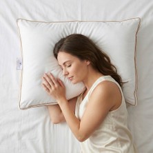 Nefes Alabilen %100 Mikroelyaf Dolgulu Yastık - Palia Deluxe Firm