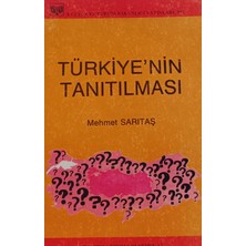 Kişisel Yayınlar Türkiye'nin Tanıtılması Mehmet Sarıtaş (2.el Kitaptır)