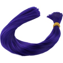 İlkyaz Fashion Mor  Renkli Sentetik Boğum Saç - 1kg ILKYZ-PRK34