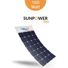 FleXa 160 Watt Esnek Güneş Paneli FX-160 Beyaz