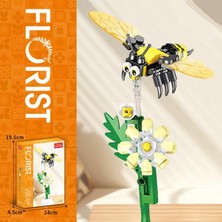 Hak-İş Oyuncak Böcek-Çiçek Blok Set 107 Parça