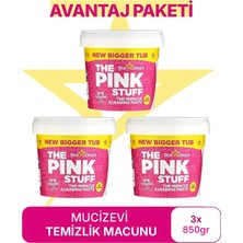 The Pink Stuff Mucizevi Temizlik Macunu Avantaj Paket 3X850 gr