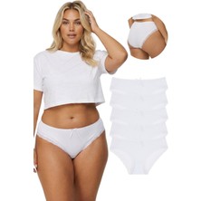 New Lilla 1909 Dantel Paçalı Bato 5'li Kadın Külot Paketi