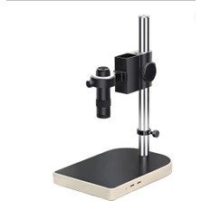 Rosh 120X Zoom Objektifi Endüstriyel Görüş Lens C-Mount Cam Lens ile Endüstriyel Dijital Mikroskop Kamera Için 50MM Halka Adaptörü