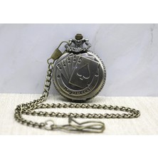 İlkyaz Fashion Oyun Kartı Tasarımlı Köstekli Saat ILKYZ-KRGRS34