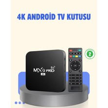 İlkyaz Fashion 4K Android Tv Box – 2gb Ram 16GB Rom, Hızlı Wi-Fi Bağlantılı Akıllı Medya Kutusu Ilkyz-Krgr