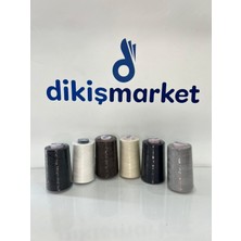 dm dikişmarket Oltalı 120 numara 6'li Dikiş İpleri Setİ (6 adet oltalı farklı renk ip seti)