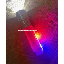 Dmr 907 Şeffaf Süper Çakarlı El Feneri Şarjlı El Feneri Mıknatıslı 8/1 Fener