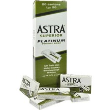 İlkyaz Fashion Astra Tıraş Bıçağı Yeşil Jilet 20'li Paket ILKYZ-KRGRS34