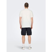 Only & Sons Onsmagdy Lıfe Reg Photoprınt Ss Tee Erkek Beyaz T-Shirt - 22029454
