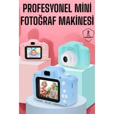 İlkyaz Fashion Çocuklara Özel Dijital Fotoğraf Makinesi Mini 1080P Hd Kaliteli ILKYZ-KRGRS34