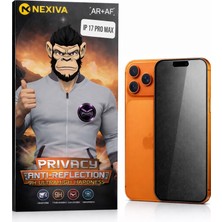 Nexiva Iphone 17 Pro  Max Ile Uyumlu Premium Hayalet Gorilli Ekran Koruyucu 9D Tam Kaplama