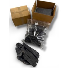 Pratikoutdoor %100 Doğal Sıra Elleme Meşe Kömürü | Katkısız, Uzun Yanan Mangal Kömürü