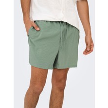 Only & Sons   ONSTED LIFE SOLID SEERSUCKER SWIM NOOS