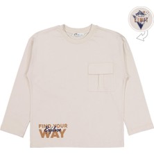 Civil Boys Lımıt Baskılı 6-9 Yaş Sweatshirt