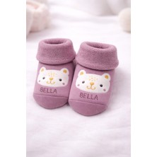 Gigi Giyim Ayıcıklı Yumuşak Kıvrık Kız Çocuk Havlu Çorap