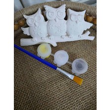 2'li Taş Tozu Obje Boyama