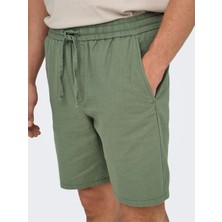 ShopINN Onslınus 0007 Cot Lın Shorts Noos Erkek Yeşil Şort - 22024967