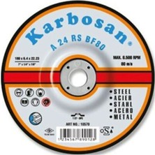 Karbosan Nk Flex Taşlama 910580 10 Adet 180X8.0X22