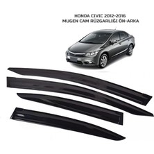 Cam Rüzgarlığı Sunplex  Honda Civic 2012 - 2016 4lü