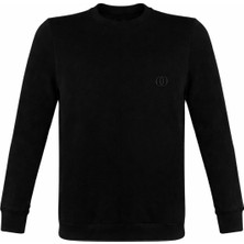 Formo Erkek Pamuklu Sıfır Yaka Yüksek Kalite Uzun Kollu Kompakt Sweatshirt