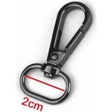 Orhan Çanta 2 cm Metal Çanta Askısı Istakoz Kanca Aksesuar 5 Adet - Metal Aksesuar
